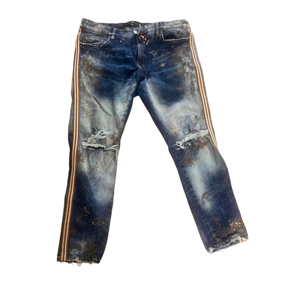 Jordan Craig Legacy Edition Sean Jeans 40x32 Distressed Paint Splatter